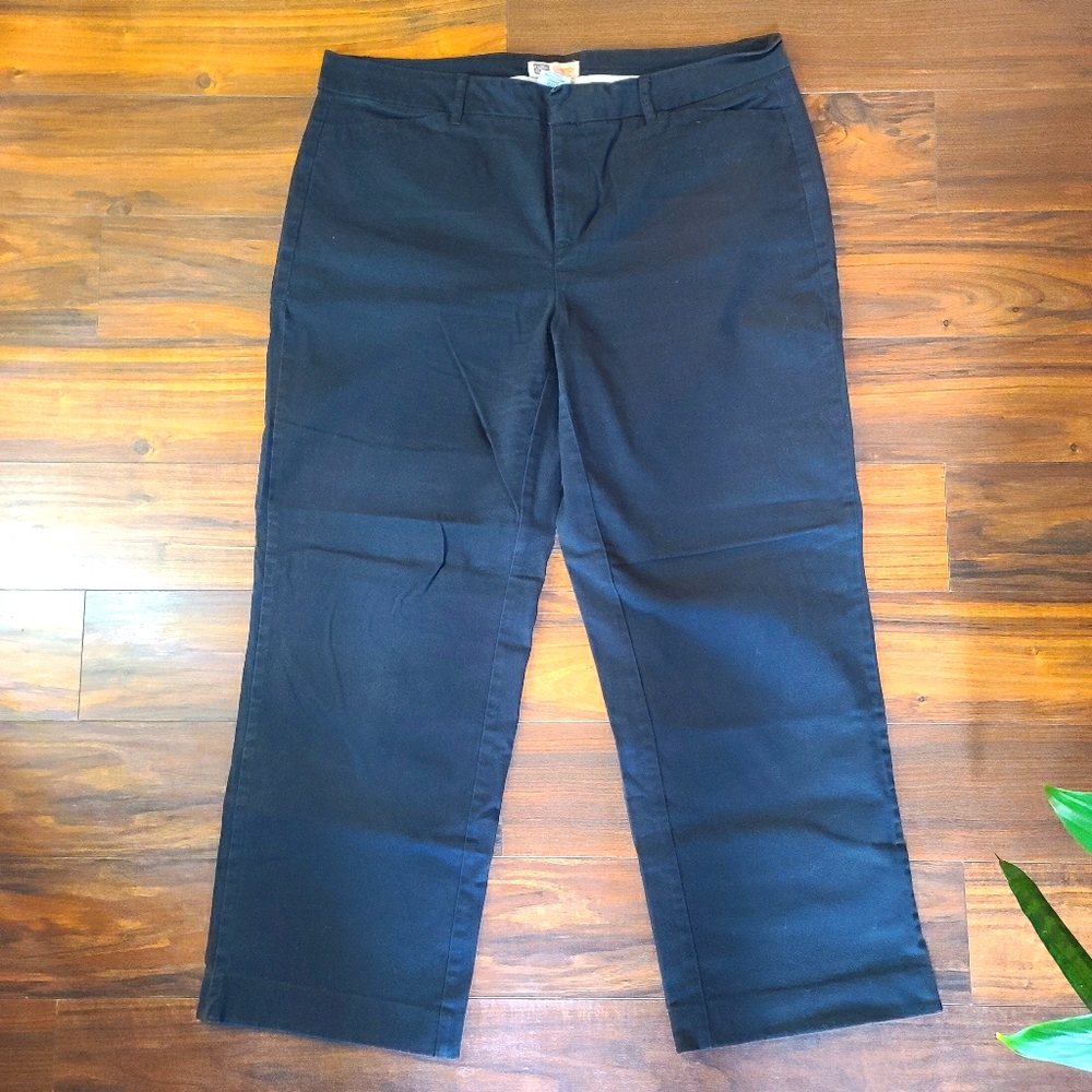 Faded Glory stretch 16P NWOT BLACK